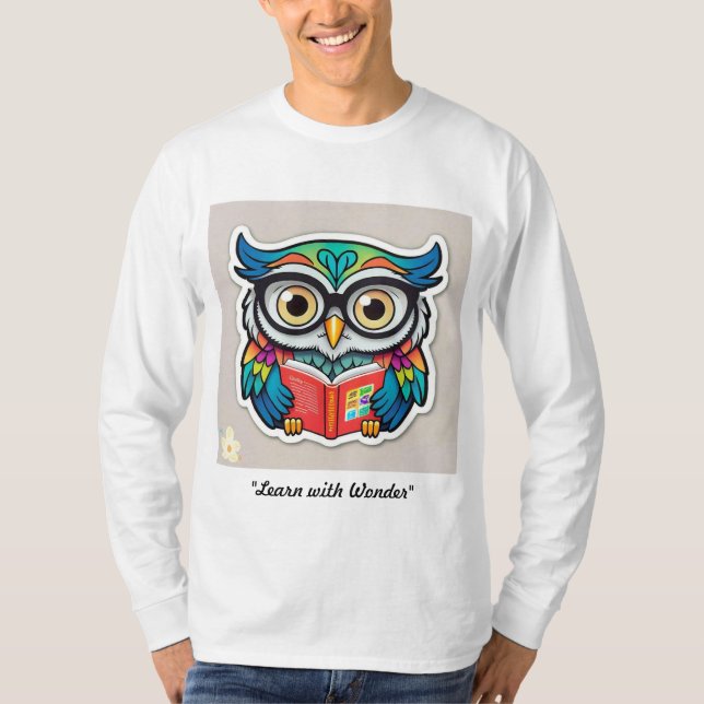 Camiseta "Owl Ed Genius" (Frente)