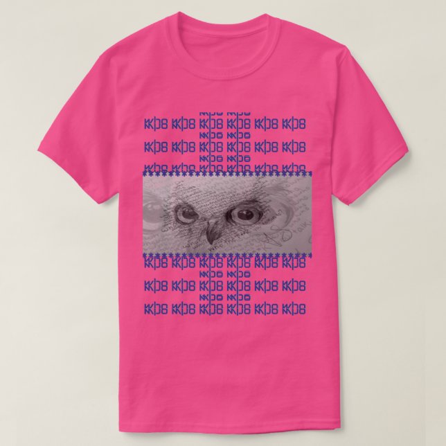 Camiseta Owl eyes 'Who you talkin to?" T-shirt (Frente do Design)