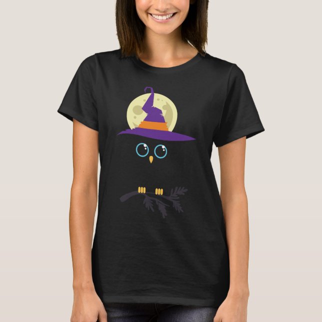 Camiseta Owl Halloween (Frente)
