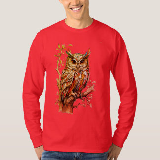 Camiseta Owl Spirit Totem Animal