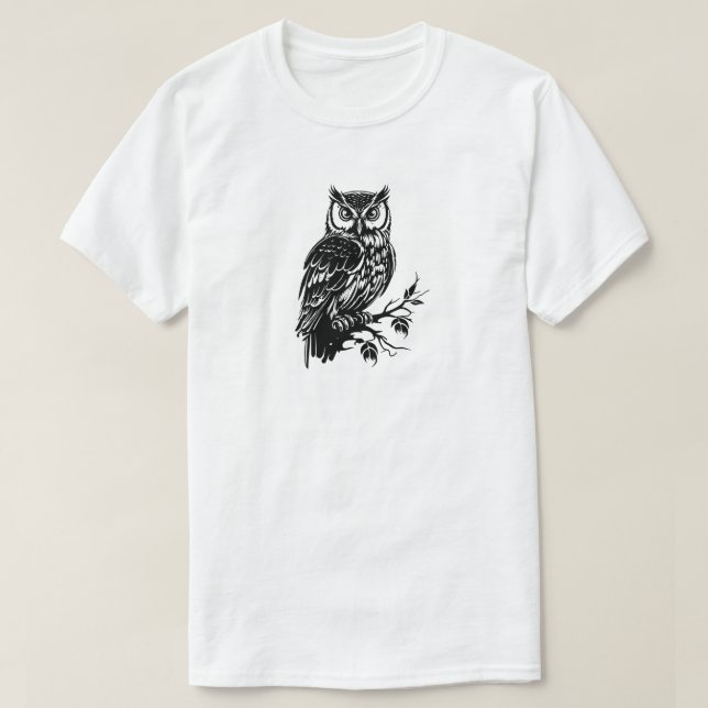 Camiseta Owl T-Shirt (Frente do Design)