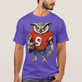 Camiseta Owl Touchdown Americano
