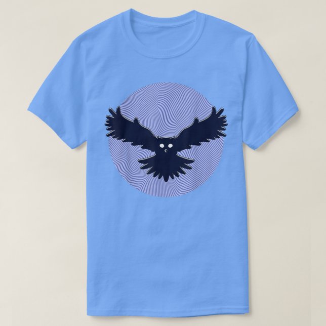 Camiseta Owl Tshirt Kids Men Women Nocturnal Night Hy (Frente do Design)