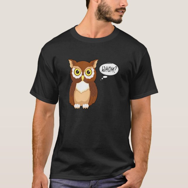 Camiseta Owl Whom (Frente)