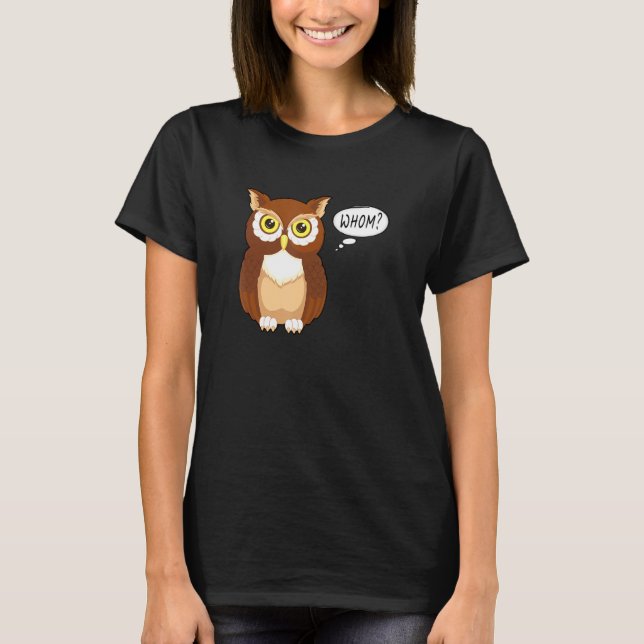 Camiseta Owl Whom (Frente)