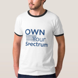 Camiseta Own Your Spectrum – Autism Awareness Month Blue 