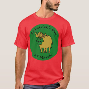 Camiseta Ox com Dia de São Patrício Shamrock