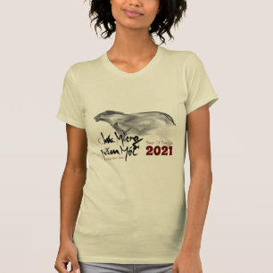 Camiseta OX Vietnamita - Pintura Original Ano Novo 2021 WT
