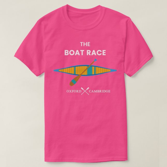 Camiseta Oxford Cambridge Boat Race 5 (Frente do Design)