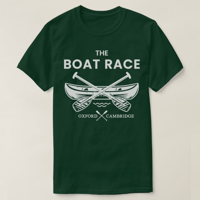 Camiseta Oxford Cambridge Boat Race Classic TSirt (Frente do Design)