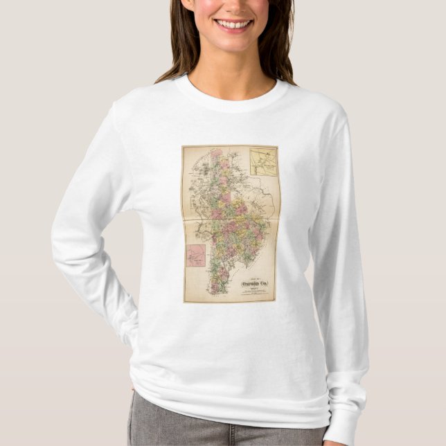 Camiseta Oxford Co, Maine (Frente)