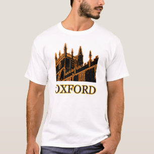 Camiseta Oxford Inglaterra 1986 espirais de construção