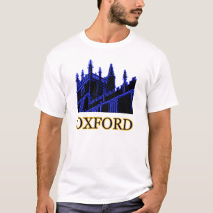 Camiseta Oxford Inglaterra 1986 espirais de construção