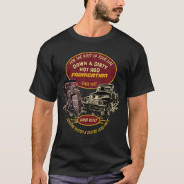 Camiseta Oxidação de sua vida para baixo & da fabricação