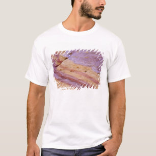Camiseta Óxidos de ferro colorem uma formação de arenito