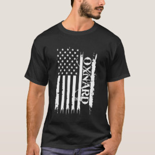 Camiseta Oxnard Estados Unidos se afundou com bandeira dos