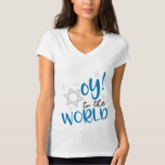 Camiseta Oy ao mundo<br><div class="desc">Humor Oy de Hanukkah ao mundo</div>