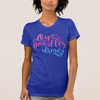 Camiseta Oy com das caniches o t-shirt de Lapis já