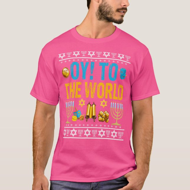 Camiseta Oy para o mundo judeu (Frente)