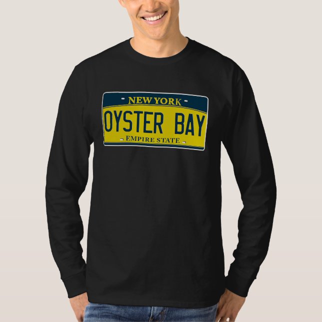Camiseta Oyster Bay Long Island New York Neighborhood Licen (Frente)