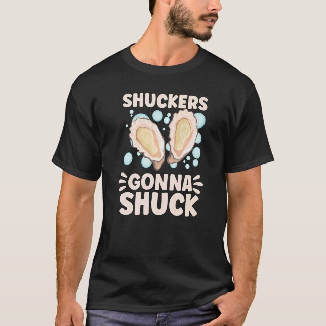 Camiseta Oyster   Oyster Oyster Shucker Seashell Seafood (Frente)