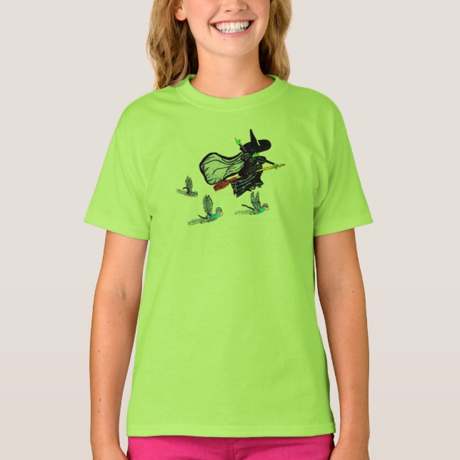 Camiseta OZ FLYING WICKED WITCH T-Shirt (Frente)