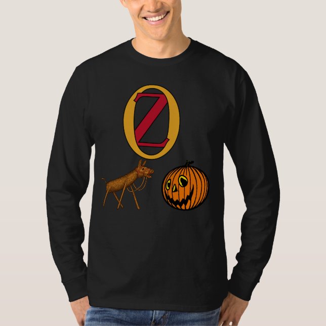 Camiseta Oz Sawhorse and Pumpkinhead (Oz above) (Frente)