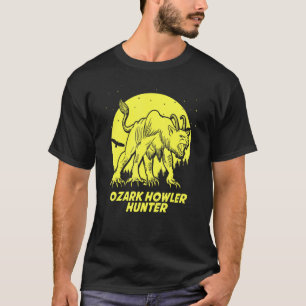 Camiseta Ozark Howler Oculta Cryptid, campeão de caça em bu