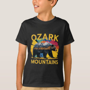 Camiseta Ozark Mounts Arkansas Bear Nature Hiking Campin