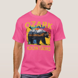 Camiseta Ozark Mounts Arkansas Bear Nature Hiking Campin