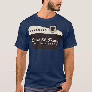 Camiseta Ozark Rua Francis Floresta Nacional Boas-vindas ao