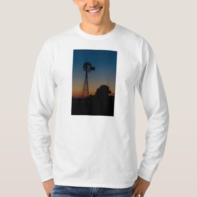 Camiseta Ozark Sunset Windmill (Frente)