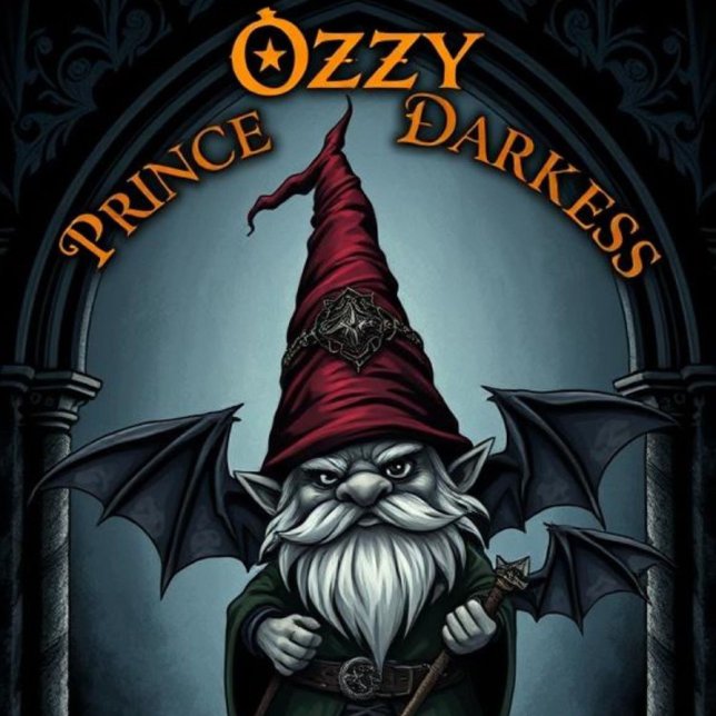 Camiseta Ozzy Gnome Prince Of Darkness (Criador carregado)