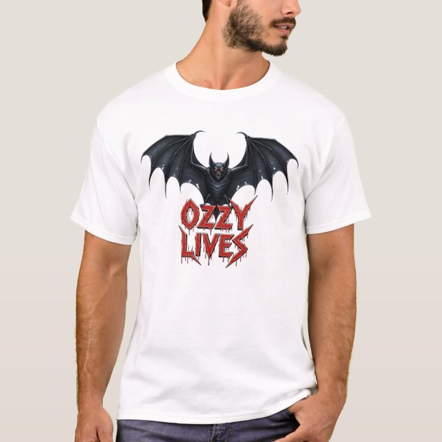 Camiseta Ozzy Lives (Frente)