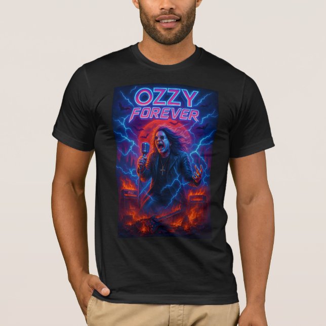 Camiseta Ozzy para sempre  (Frente)