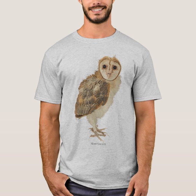 Camiseta Ozzy the Barn Owl T-Shirt (Frente)