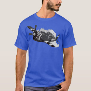 Camiseta P47 Avião de Guerra Thunderbolt 1