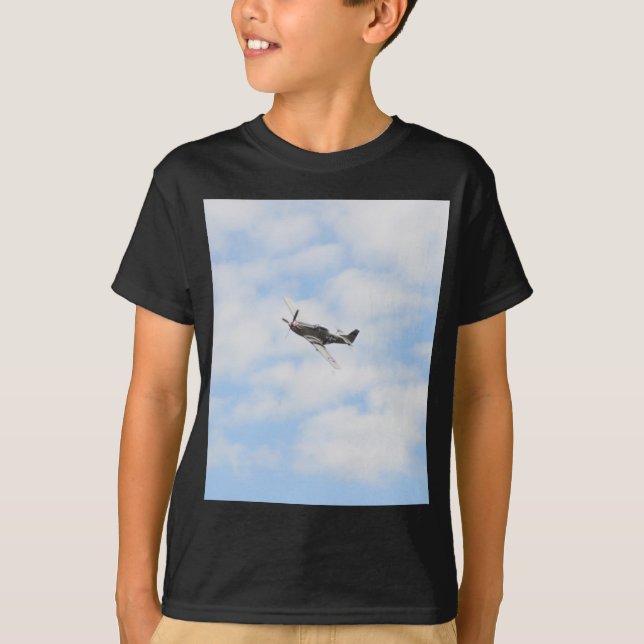 Camiseta P51 Mustang em Voo (Frente)