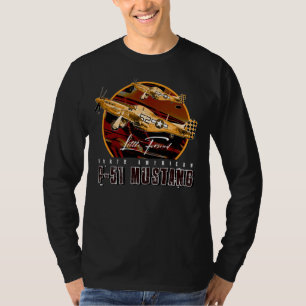 Camiseta P51 Mustang USAF Fighter Plane
