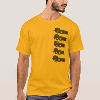 Camiseta P90 = melões rachados
