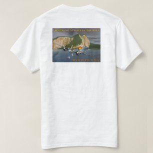 Camiseta P-38 Relâmpagos na área