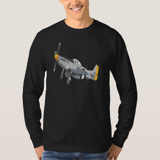 Camiseta P 51 Mustang Wwii (Frente)