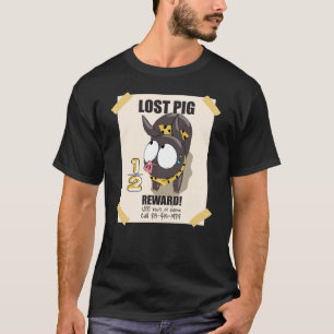 Camiseta P-chan Ryoga Lost Pig - Ranma 12 Essential T-Shirt