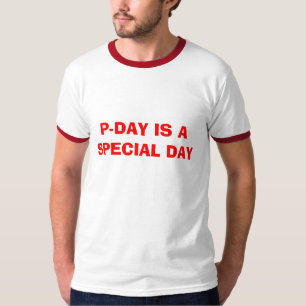 CAMISETA P-DAY É UM DIA ESPECIAL