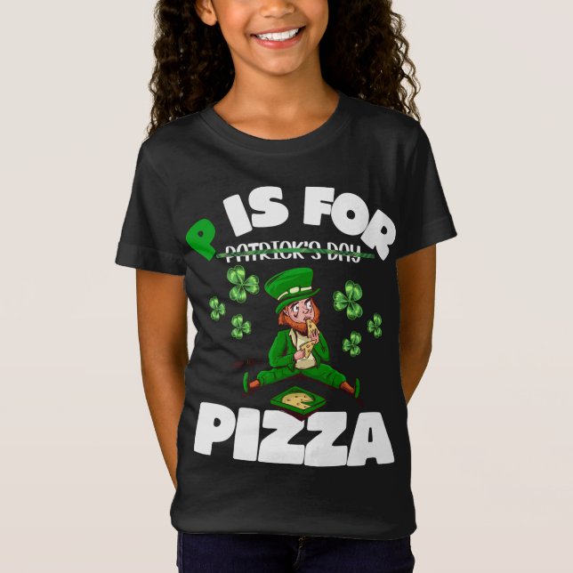 Camiseta P É Destinado A Pizza Engraçado Pizza Pizza Pizza  (Frente)
