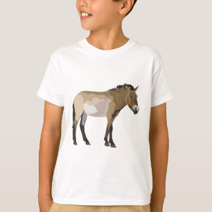 Camiseta P é o Cavalo de Przewalski