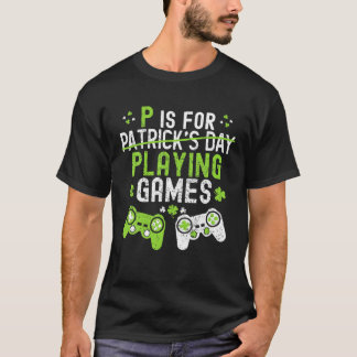 Camiseta P É Para Jogar Jogos Engraçados Jogo De Dia de São