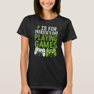 Camiseta P É Para Jogar Videos games Ruas Patrick S Da