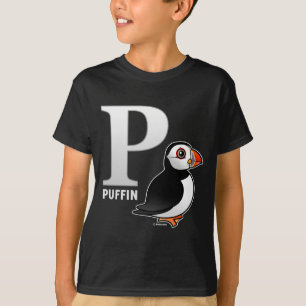 Camiseta P é para o papagaio-do-mar