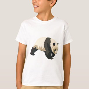 Camiseta P é para Panda